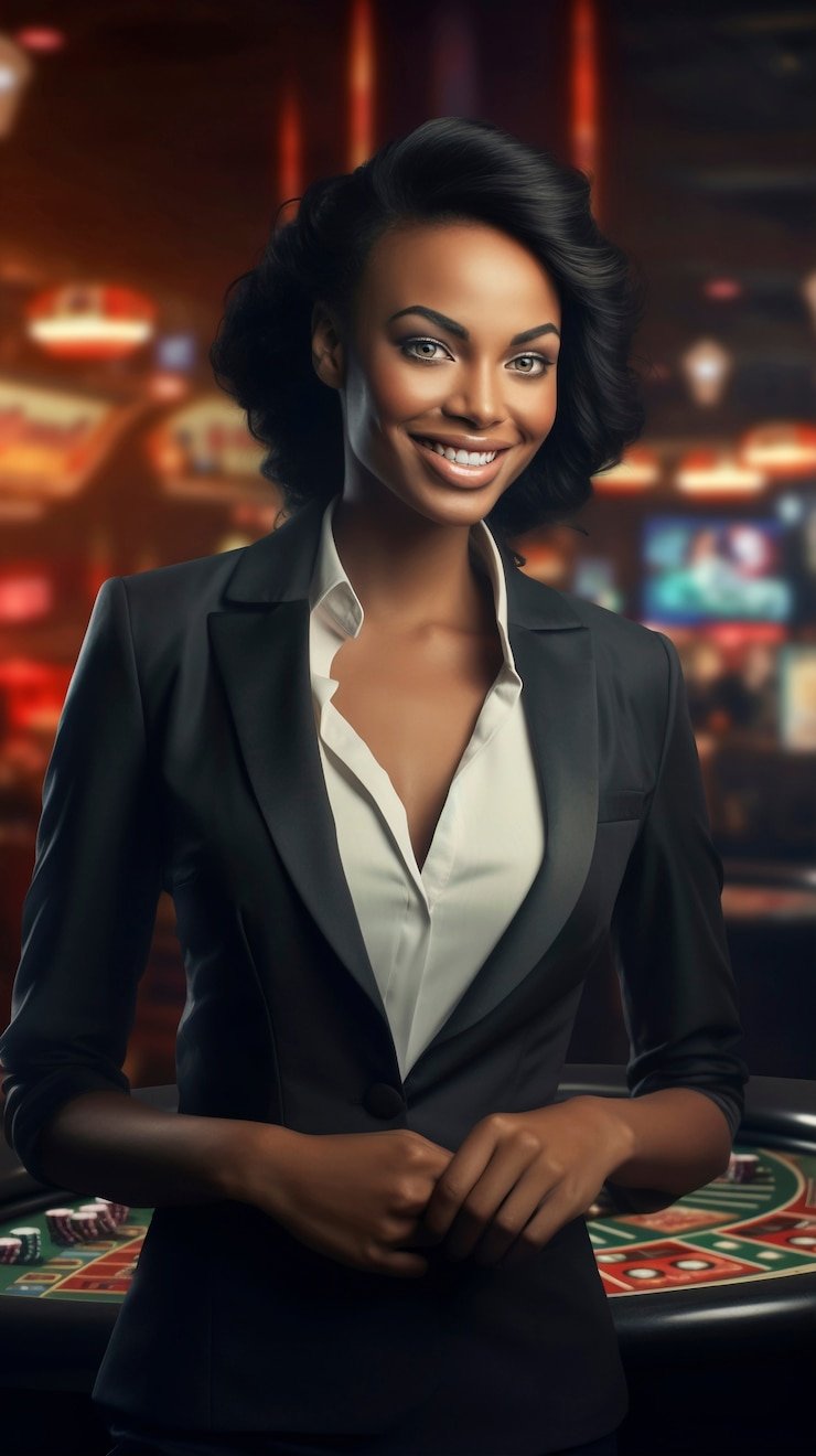 jkt303 login live-dealer studio with multi-camera setup and real croupiers at blackjack table